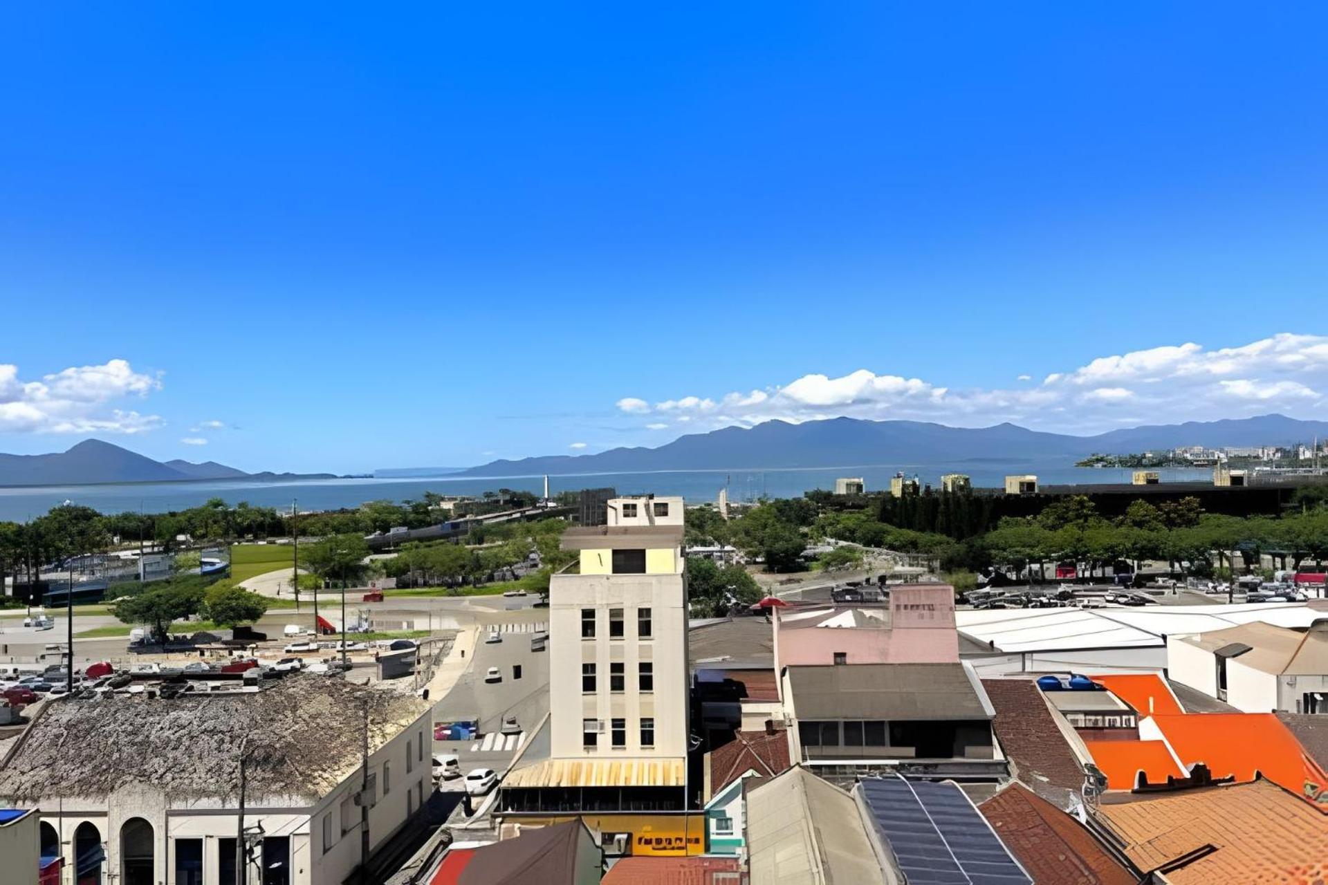 Ap Estiloso Com Vista Mar Florianópolis Exterior foto